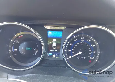 2013 Hyundai Sonata Hybrid Limited from USA, damaged, VIN KMHEC4A45DA094197